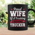 Trucker Trucking Truck Driver Trucker Wife Coffee Mug Gifts ideas