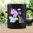 Unicorn Pooping A Rainbow Tshirt Coffee Mug Gifts ideas