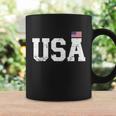 Usa With American Flag For Independence Day On 4Th Of July Coffee Mug Gifts ideas