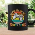 Video Game Back To School Leveled Up To Fourth Grade Vintage Coffee Mug Gifts ideas