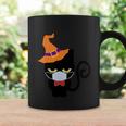 Vintage Halloween Witch Cat With Halloween Quote Coffee Mug Gifts ideas