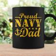 Vintage Proud Navy Dad Coffee Mug Gifts ideas