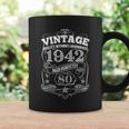 Vintage Quality Without Compromise 1942 Aged Perfectly 80Th Birthday Coffee Mug Gifts ideas