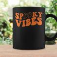Vintage Spooky Vibes Halloween Ghost Costume Kids Men Women Coffee Mug Gifts ideas