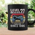 Vintage Video Gamer Birthday Level 27 Unlocked 27Th Birthday Coffee Mug Gifts ideas