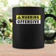 Warning Offensive Mens Funny Tshirt Coffee Mug Gifts ideas