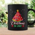 Watermelon Christmas Tree Christmas In July Summer Vacation Coffee Mug Gifts ideas