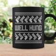 Well Hung Ugly Christmas Coffee Mug Gifts ideas