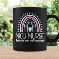 With Tiny Steps Nicu Nurse Neonatal Intensive Care Unit Coffee Mug Gifts ideas