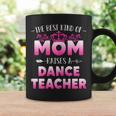 Womens Best Kind Of Mom Raises A Dance Teacher Floral Mothers Day Coffee Mug Gifts ideas