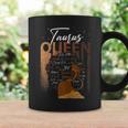 Womens Funny Taurus Girl Zodiac Birthday Pride Melanin Afro Queen Coffee Mug Gifts ideas
