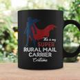 Womens This Is My Super Rural Mail Carrier Costume Lazy Halloween Coffee Mug Gifts ideas