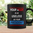 Your Mask Is As Useless As Your President Tshirt V2 Coffee Mug Gifts ideas