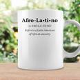 Afro Latino Dictionary Style Definition Tee Coffee Mug Gifts ideas