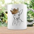 American Hairless Terrier Dog Wearing Crown Coffee Mug Gifts ideas