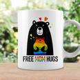 Bear Free Mom Hugs Rainbow Lgbt Lesbian Gay Pride Month Coffee Mug Gifts ideas