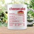 Cheesecake Nutrition Facts Funny Thanksgiving Christmas V3 Coffee Mug Gifts ideas