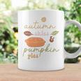 Cute Autumn Skies Pumpkin Pies Fall Season Coffee Mug Gifts ideas