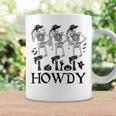 Howdy Cowboy Dancing Skeleton Cowboy Halloween Coffee Mug Gifts ideas