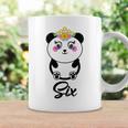 Kids 6 Year Old Gifts Cute Panda Birthday Girl 6Th Birthday Funny Coffee Mug Gifts ideas