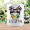 Little Miss 8Th Grade Back To School Tie Dye Messy Bun  Coffee Mug Gifts ideas