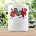 Peace Love Crawfish Cute Leopard And Seafood Lover Coffee Mug Gifts ideas