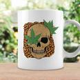 Skeleton And Plants Skull And Leaf Design Coffee Mug Gifts ideas