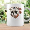 Skeleton Halloween Bite Me Spooky Design Coffee Mug Gifts ideas