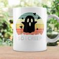 So I Creep Ghost Halloween Booo Vintage Funny Retro Retro Coffee Mug Gifts ideas