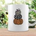 Three Pumpkins Fall Season Love Coffee Mug Gifts ideas