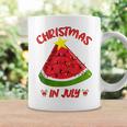 Watermelon Christmas Tree Christmas In July Summer Vacation V3 Coffee Mug Gifts ideas