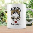 Womens Born In July Birthday Gift Leopard July Girl Coffee Mug Gifts ideas