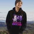 18 Years Old Unicorn Flossing 18Th Birthday Girl Unicorn Hoodie Lifestyle