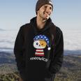 4Th Of July Cat Meowica Independence Day Patriot Usa Flag Hoodie Lifestyle