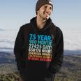 75 Years Of Being Awesome Birthday Time Breakdown Tshirt Hoodie Lifestyle