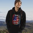 American Flag Usa 4Th Of July V2 Hoodie Lifestyle