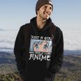 Anime Girl Otaku Just A Girl Who Loves Anime Hoodie Lifestyle