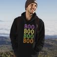 Boo Boo Boo Boo Halloween Quote V5 Hoodie Lifestyle