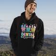 Bunny Ears Cute Tooth Dental Squad Dentist Easter Day Hoodie Lifestyle