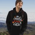 Candy Corn Cutie Halloween Quote V5 Hoodie Lifestyle
