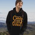 Candy Corn Queen Halloween Quote Hoodie Lifestyle