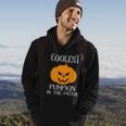 Coolest Pumpkin In The Patch Halloween Quote V2 Hoodie Lifestyle