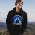 Cute We Wear Blue For Autism Awareness Accept Understand Love Hoodie Lifestyle