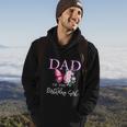 Dad 1St First Birthday Matching Family Butterfly Floral Hoodie Lifestyle
