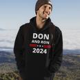 Don And Ron 2024 &8211 Make America Florida Republican Election Hoodie Lifestyle