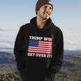 Donald Trump Won Get Over It Usa Flag 45Th President Tshirt Hoodie Lifestyle