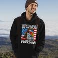 Eagle Mullet Party In The Back Sound Of Freedom 4Th Of July Gift V2 Hoodie Lifestyle