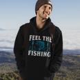 Feel The Fishing Hoodie Lifestyle