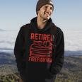 Firefighter Retired Firefighter Pension Retiring Hoodie Lifestyle
