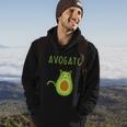 Funny Avogato Cinco De Mayo Gift Cinco De Meow Cat Avocado Gift Hoodie Lifestyle